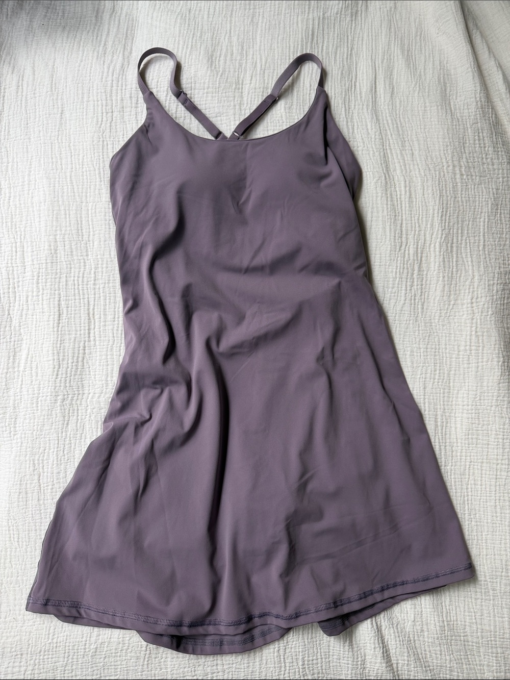 Women's Purple active Slip Dress - Unbranded